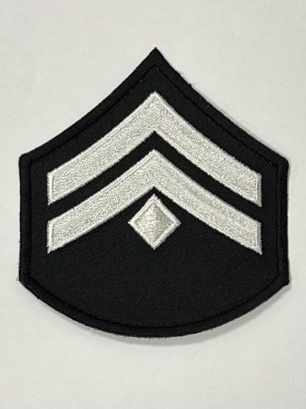 LAPD CORPORAL OVER A DIAMOND CHEVRON - D1 - SOLD in PAIRS.